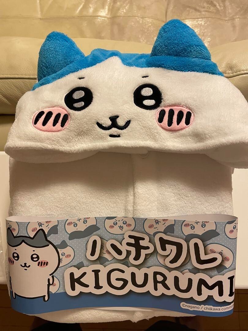Sazac Chiikawa Hachiware Fleece Kigurumi Costume Unisex Free Size