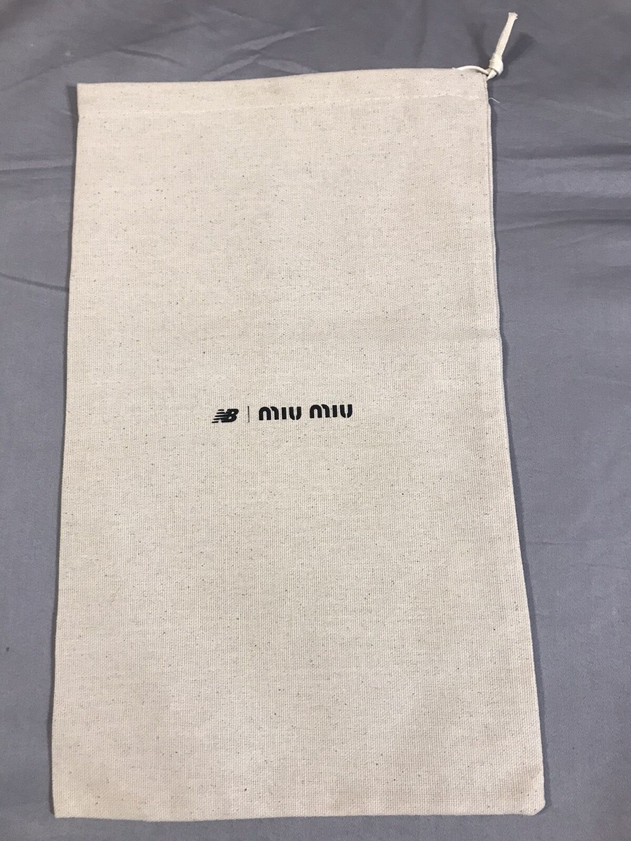 ☆送料・関税込☆MIUMIU★Striped Fabric Drawstring Pouch★ Miu Miu Striped Fabric Drawstring Pouch Blue Beige | eBay