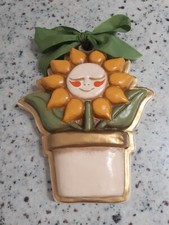 THUN Formella Media Girasole Bimbo Vintage Fuori Produzione Raro