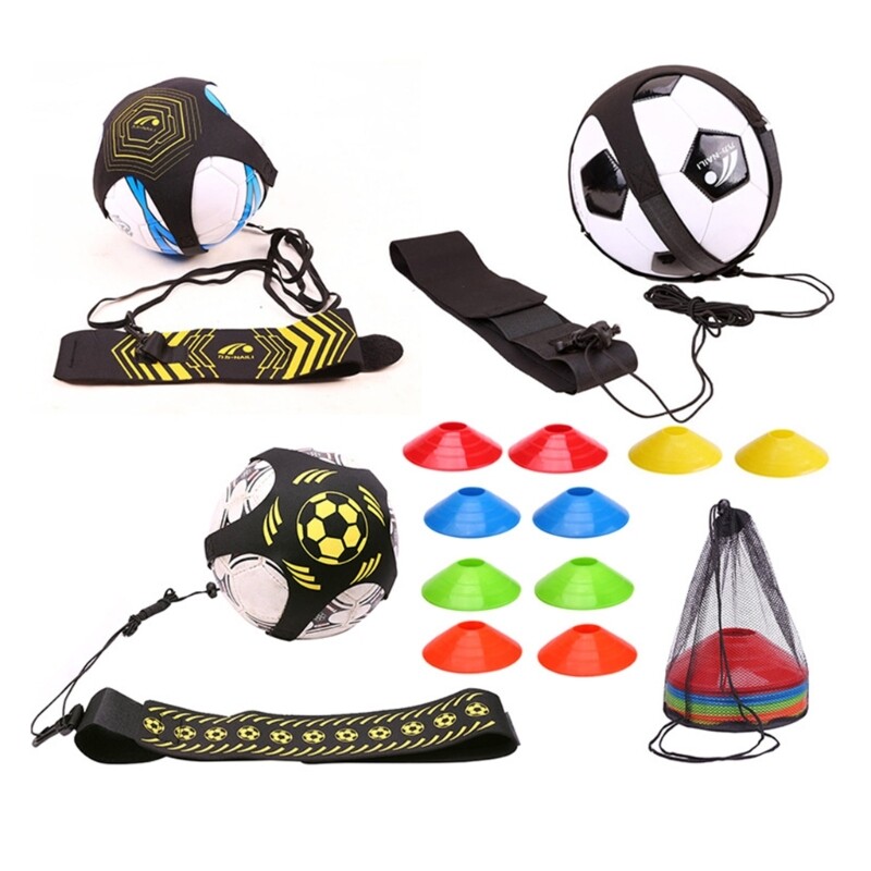 Football Kick Training Assistance Belt Training Aids Hands Free Solos Practice
