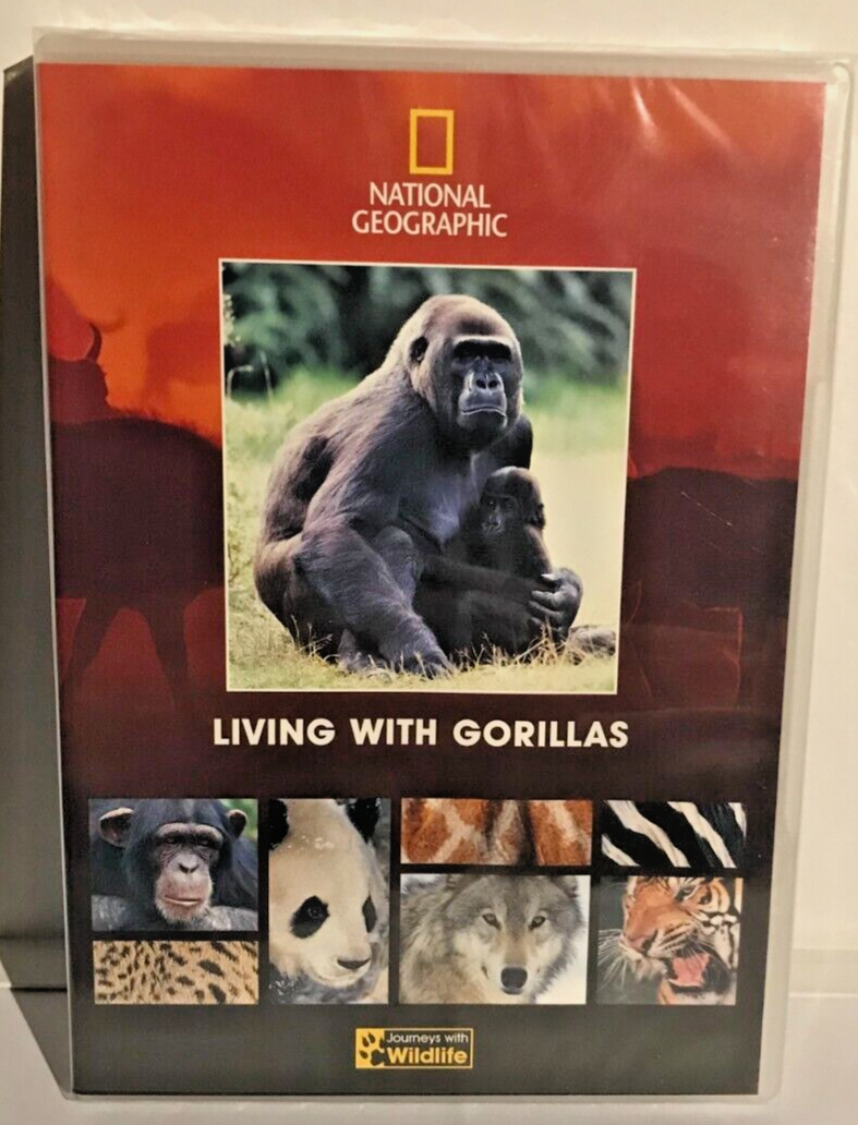 NATIONAL GEOGRAPHIC LIVING WITH GORILLAS DVD FREE SHIPPING