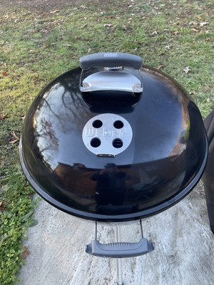 Weber Kettle Premium Charcoal Grill 22-Inch Black
