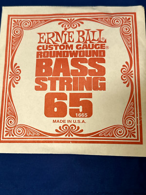 Earnie Ball Bass Strings Lot of 4 sizes 45, 65, 80 and 100