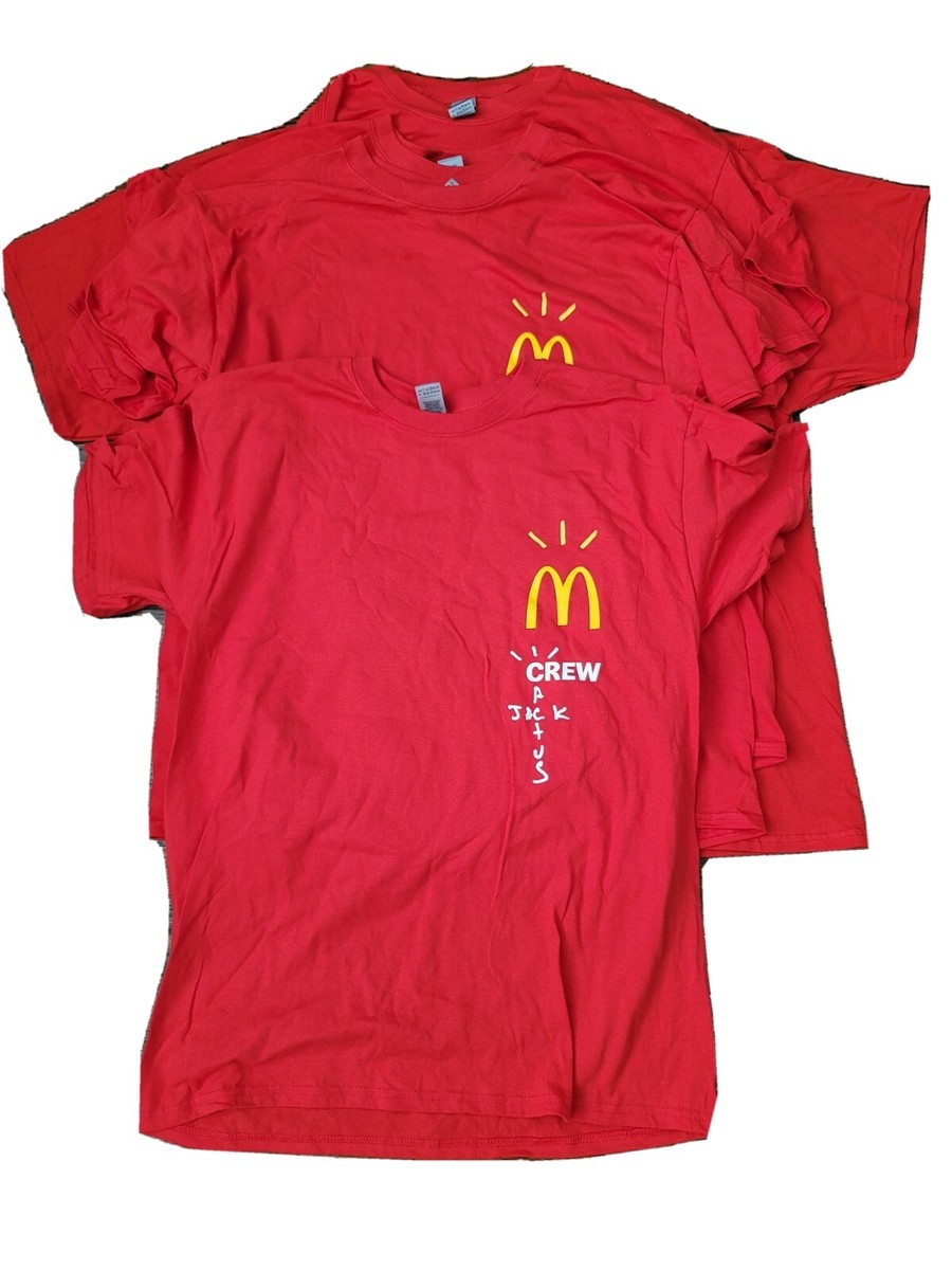 Travis Scott x McDonald's カクタスジャック コラボ Tシャツ Amazon.co.jp: 限定コラボ！ Travis Scott x McDonald's Tシャツ