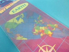 NEW 1997 SPECTRA STARS EARTH SUPERFLYER 300 PLASTIC KITE 42" WINGSPAN 6034 POLY