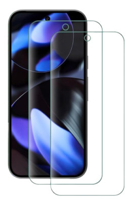 2x Panzerfolie für Google Pixel 9 Pro Schutzglas Tempered Glass 9H Displayfolie