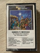Handel  s Messiah - Cassette Tape - Cathedral Choir  Symphony - TESTED