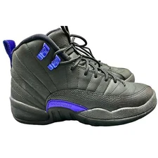 Nike Air Jordan 12 Retro GS Dark Concord DH0905-005 Black Shoes Size 5Y / 6.5W