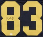 Zach Gentry Signed Michigan Wolverines Jersey / Steelers 2019 5th Rd Pk TSE COA — photo 2