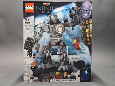 LEGO Marvel 76190 Iron Man und das Chaos durch Iron Monger NEU/OVP