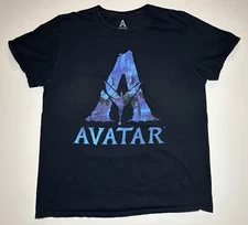 Avatar Way Of The Water Movie Promo T Shirt Adult L James Cameron Graphic Tee