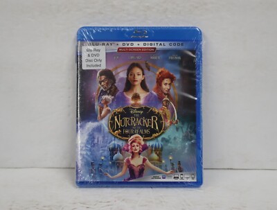 Disney The Nutcracker And The Four Realms (Blu-ray/DVD, 2019) BRAND NEW SEALED