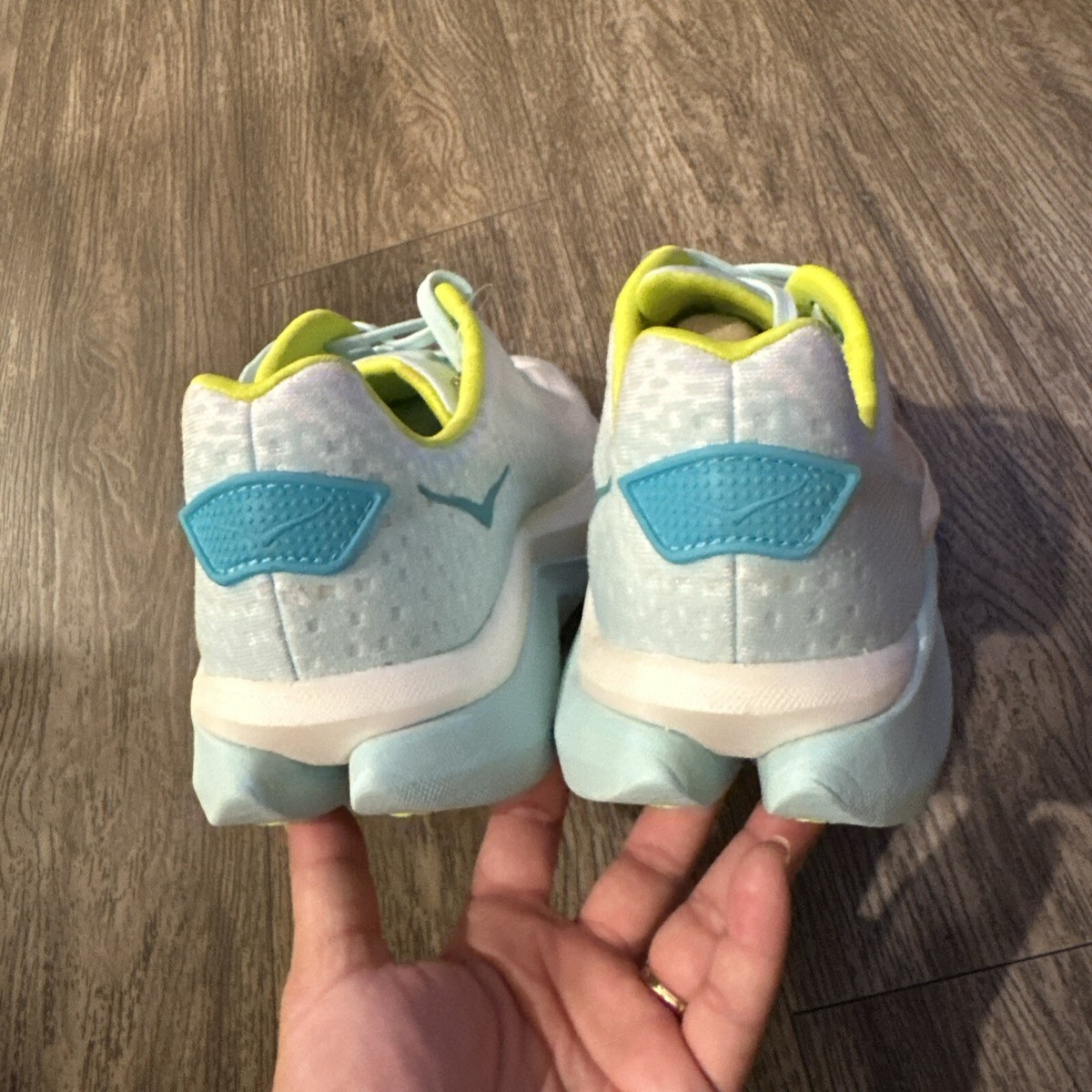 Hoka One One Mach X women sneakers running gym sport walk SZ 11 / Men 9.5 SAMPLE Hoka One One Mach X women sneakers running gym sport walk SZ  main image 2