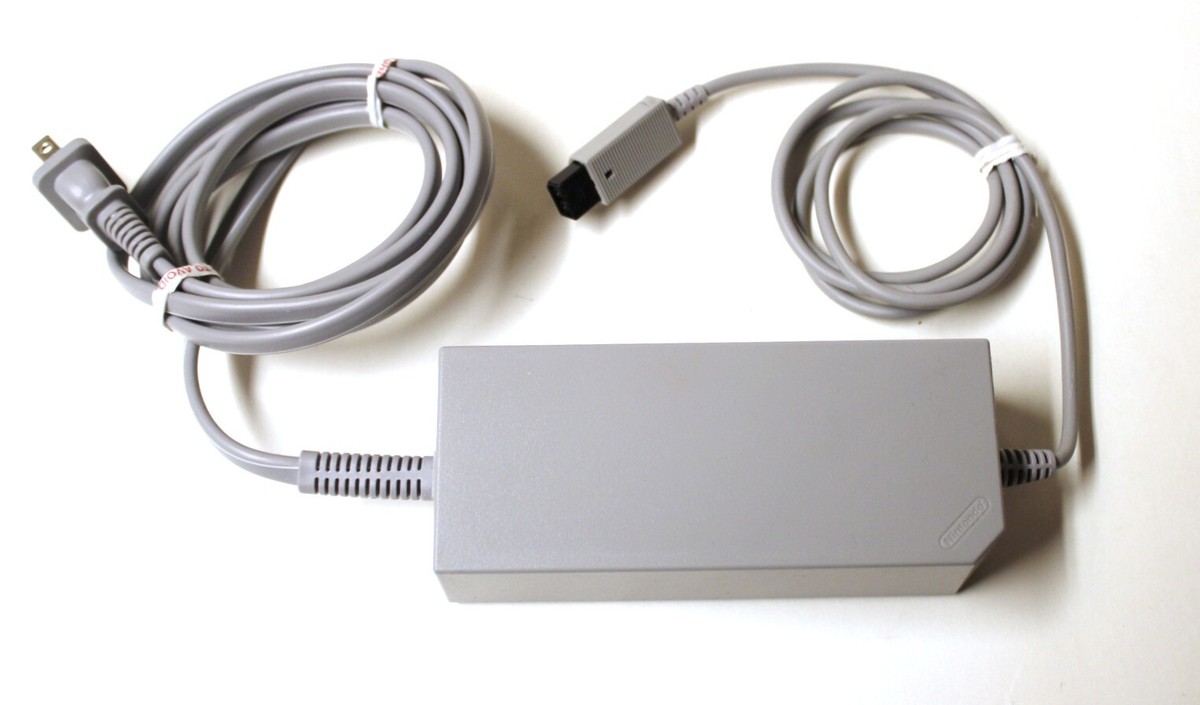 Authentic Nintendo Wii Replacement Power Supply Model RVL