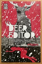 DEER EDITOR #1 Ryan Lindsay Sami Kivela Mad Cave 2023 NM 1st print