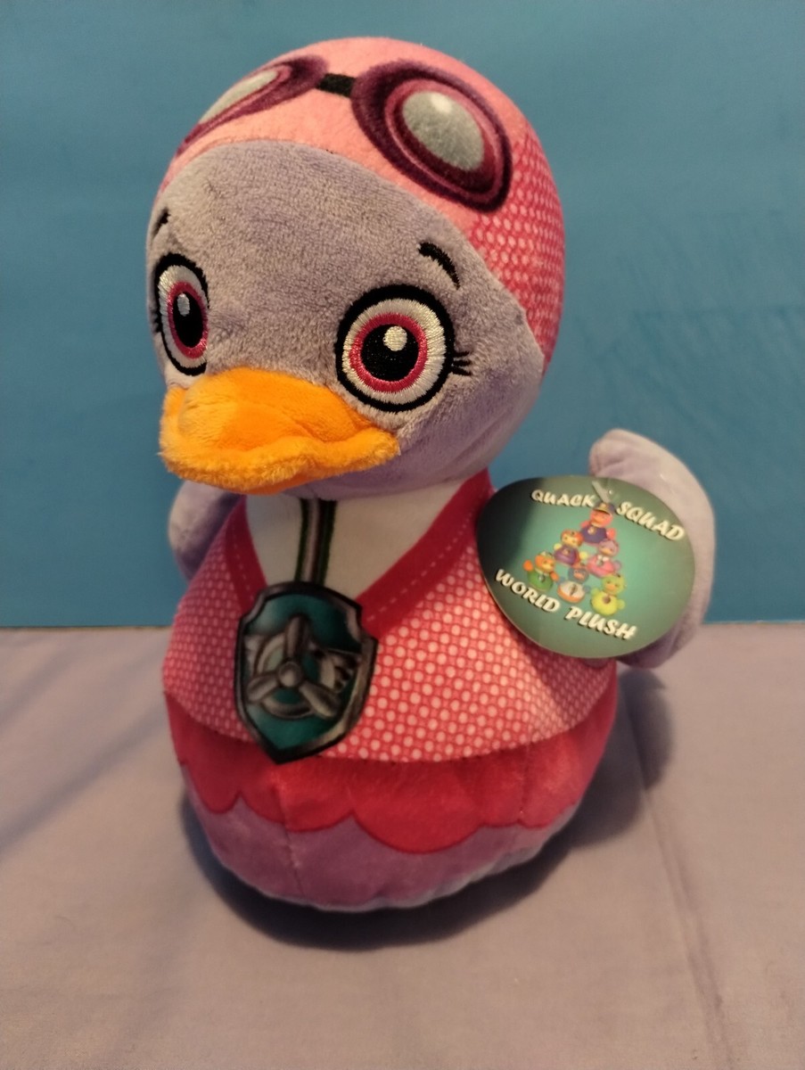 ディック　デュアーステイン/always trust a duck World Plush Quack Squad Purple & Pink Aviator Duck Sewn Eyes