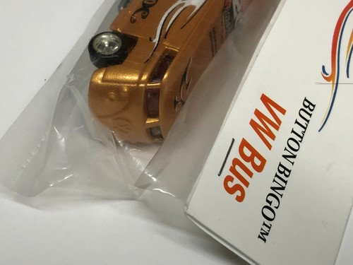 Volkswagen VW Bus Hot Wheels (Gold) Button Bingo 20th Annual 2006 Convention - Picture 3 of 6