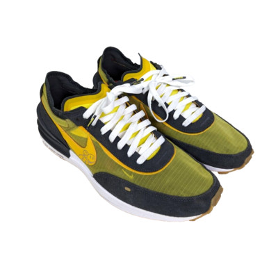 NIKE Waffle One SE Go The Extra Smile Yellow Athletic Shoes Sz 10