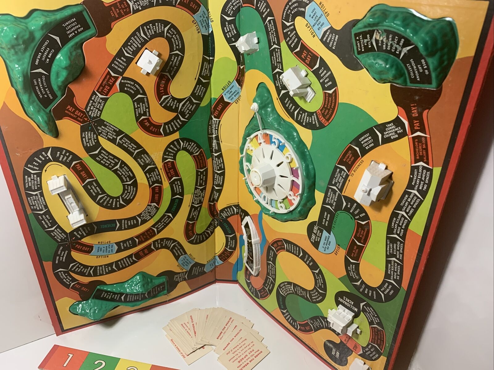 Vintage Game of Life Board Game — Forest & Found