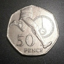2004 Roger Bannister 50 pence coin 50p.Circulated.