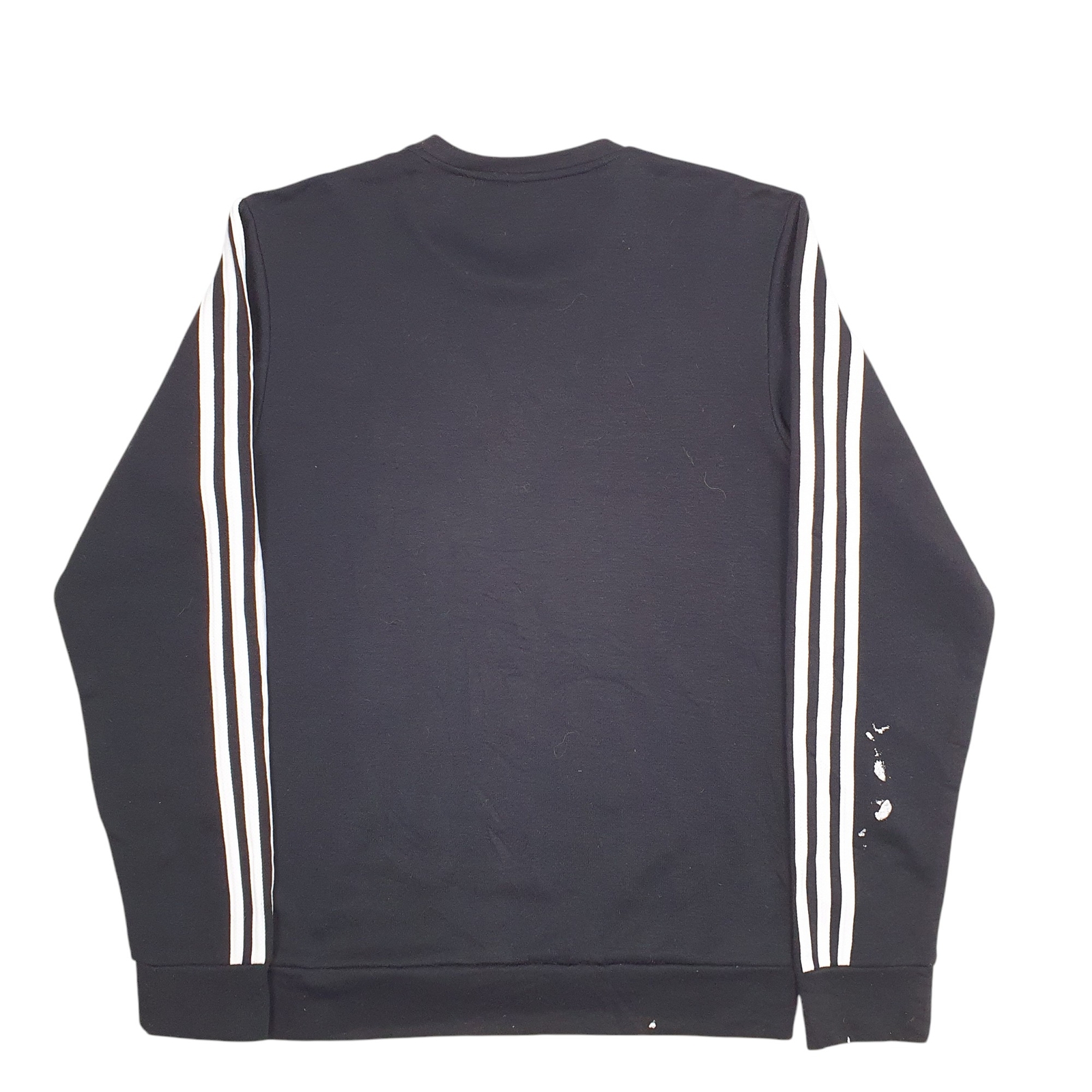 ADIDAS Crewneck Cotton Blend Jumper Sweatshirt Mens S image 3