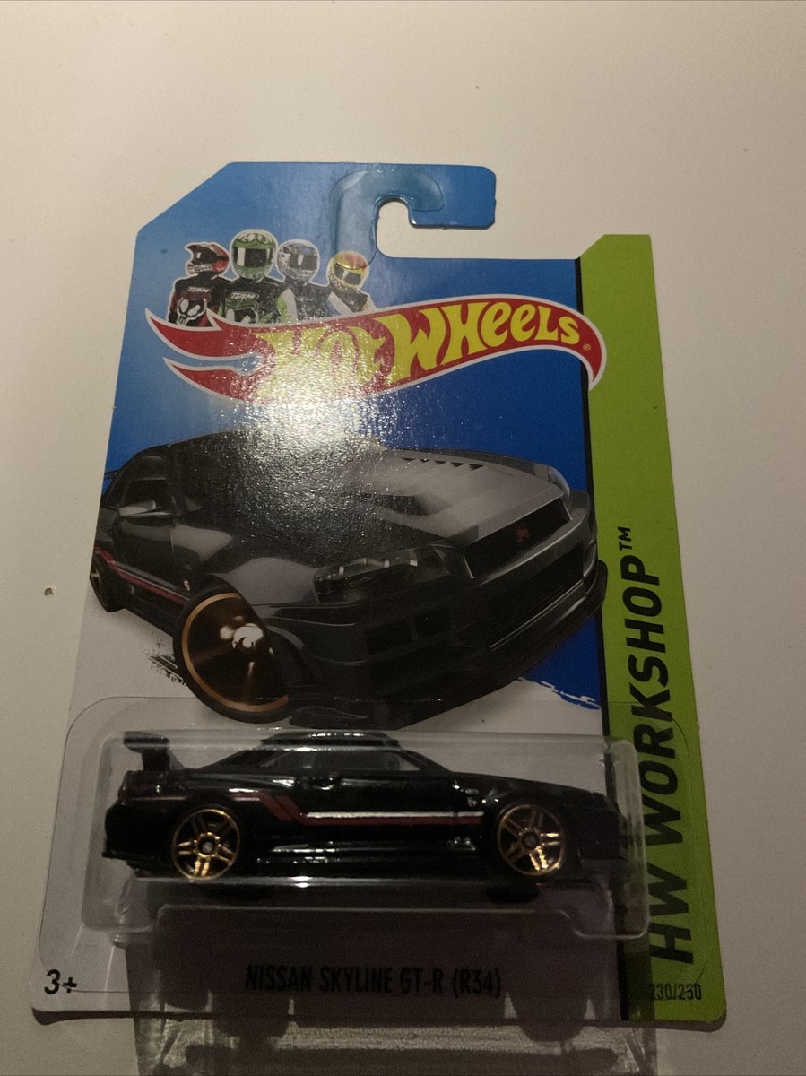 HW NISSAN SKYLINE GT-R（R34）BLACK WING レア 2012 Hot Wheels Nissan Skyline R34 GT-R BLACK WING VARIATION