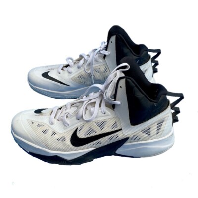 Size 12 - Nike Zoom Hyperfuse 2013 TB White Black for sale online