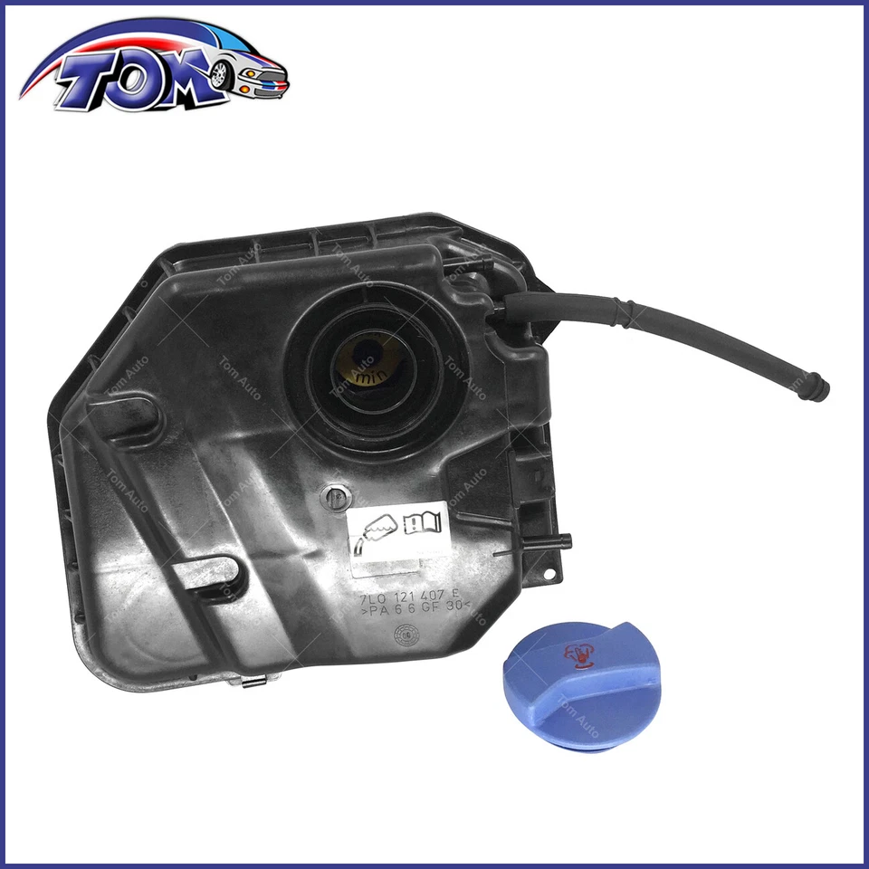 Tanque de recuperación de refrigerante del motor con tapa para Audi Q7 Volkswagen Touareg 603-980 Foto 4 de 4