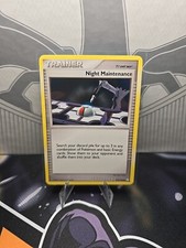 Night Maintenance 113/123 Mysterious Treasures Pokemon Card