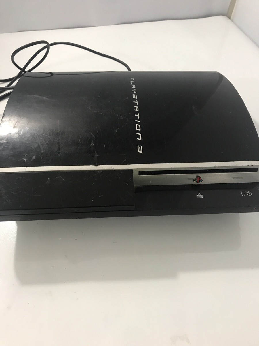SONY PlayStation 3 PS3 Fat 80GB CECHK01 Console & Power Cord Not
