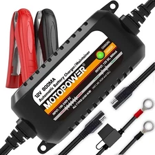 Car Auto Motorcycle Battery Charger Float Trickle Tender Maintainer 12V 800mA