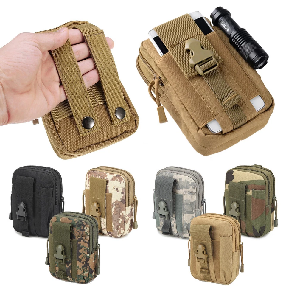 Molle Handytasche Outdoor Handy Gürteltasche Smartphone Tasche Molle Pouch Army - Bild 3 von 4
