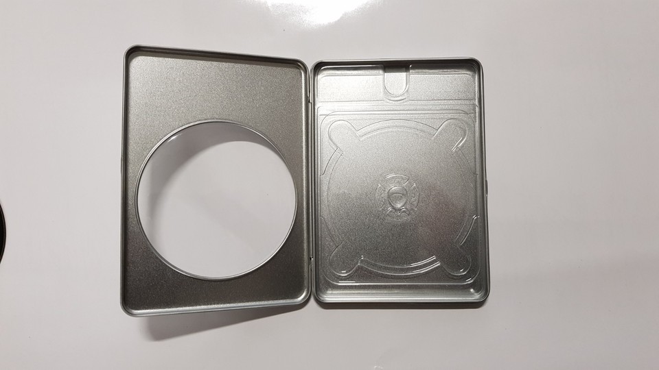 25x Metal DVD Cases with Window for 1 CD/DVD - METAL GREY - NEW | eBay UK