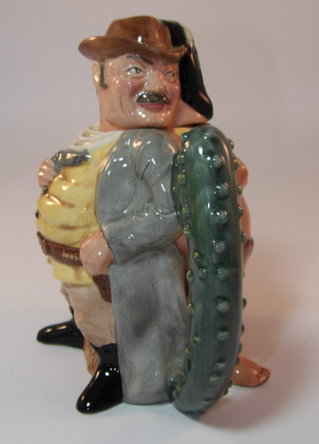 Royal Doulton Ltd Ed Cowboy und Indianer 7" doppelseitige Teekanne D7176 TOP - Bild 5 von 9