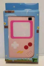 Storage Box for Nintendo Switch Game Cards Pink Portable Holds 10 Gameboy Design