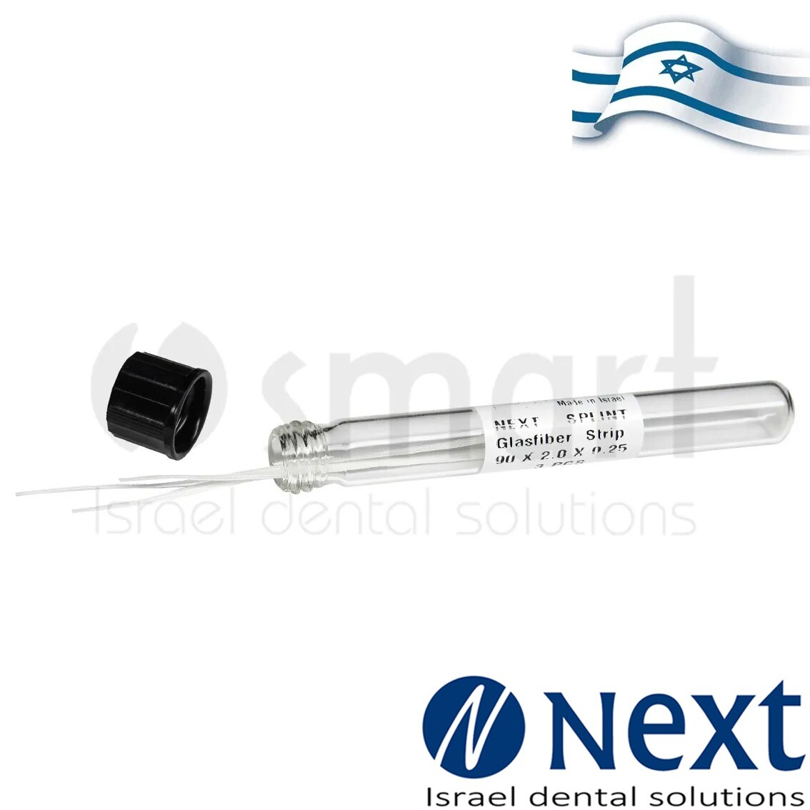 Dental Periodontic Next Splint Braided glass fiber strips 3 pcs 90x2 ...