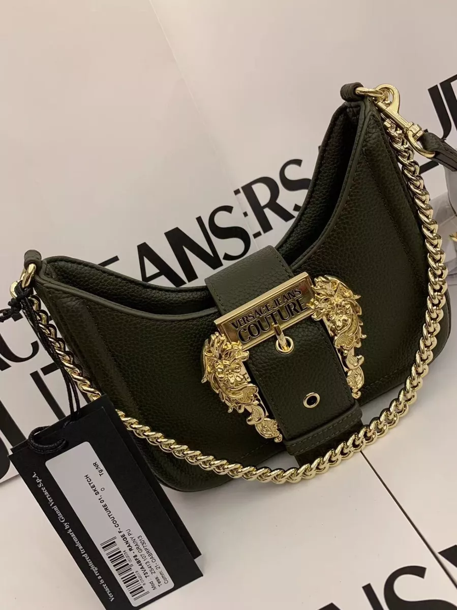 Versace jeans couture outlet shoulder bag black