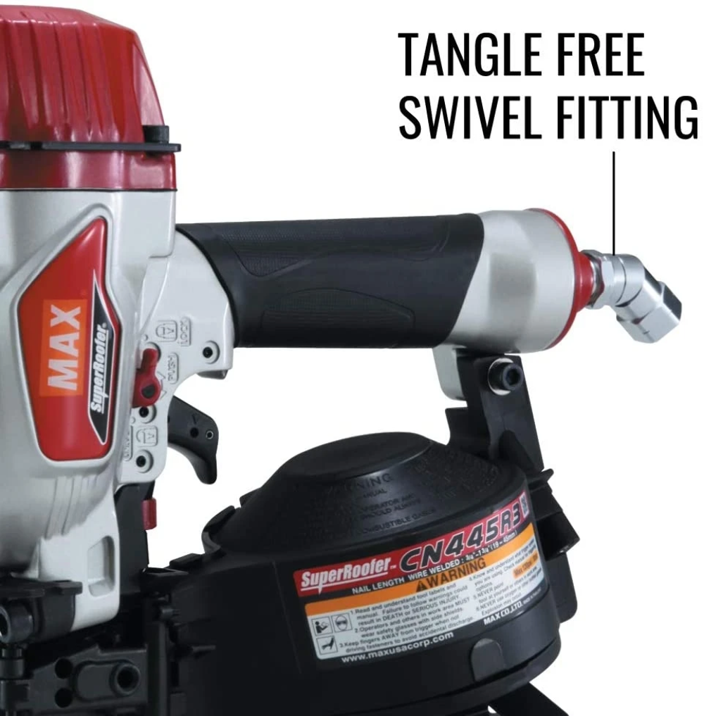 Max CN445R SuperRoofer Nailer for sale 