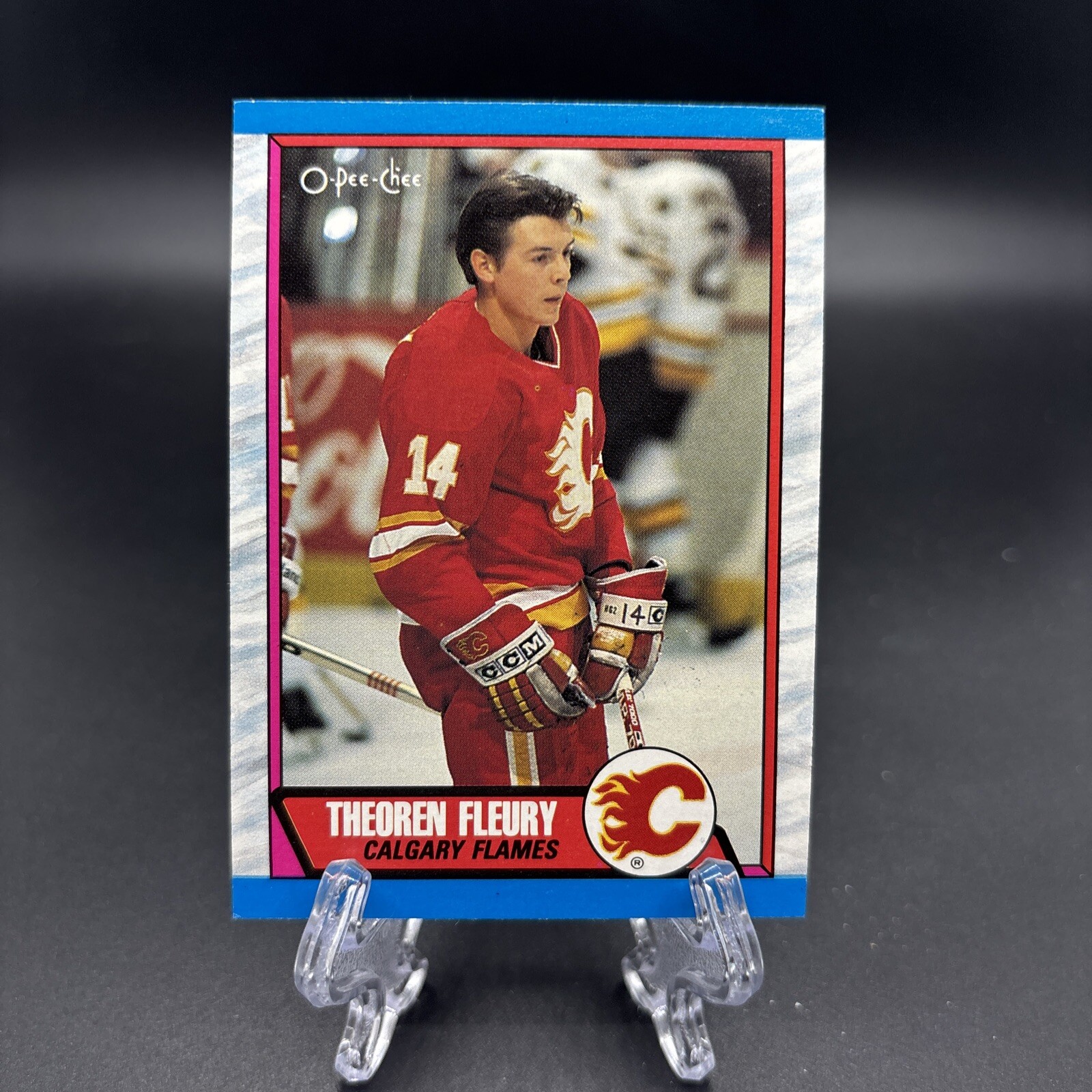 1989-90 O-PEE-CHEE Theo Fleury Rookie Card R35465 **READ DESCRIPTION**