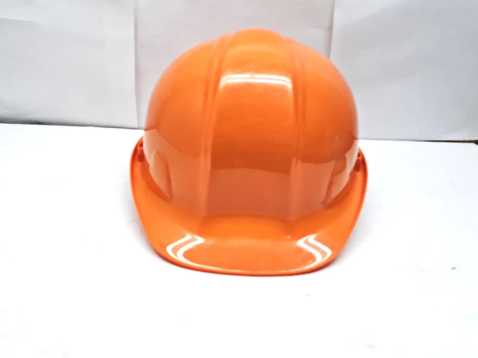 Sombrero duro de ala delantera Condor D7612983, tipo 1, clase E, trinquete (4 puntos), naranja Foto 3 de 4