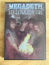 Megadeth - Set Essenn on Fire! 1988 DVD Live Dave Mustaine Chris Poland