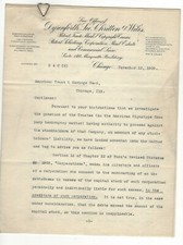 1907, 7 Pages, Dyrenforth, Lee, Chritton & Wiles Law Offices, Chicago, Illinois