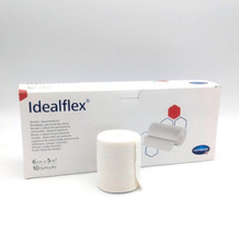 Idealflex 6cm x 5m dauerelastische Binden 10 Stück - PZN 03854263 - MHD 01.05.28
