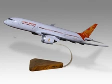 Boeing 787-8 Air India Desk Wood Airplane New Model Small Scale 1/200