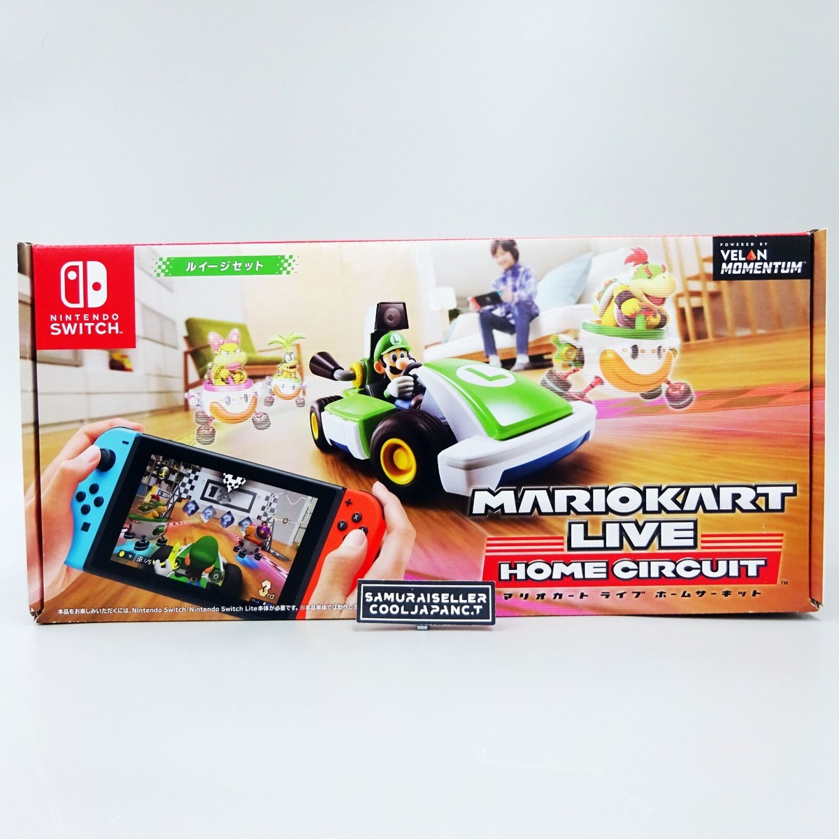 マリオカートライブホームサーキットルイージ版 Amazon.com: Mario Kart Live: Home Circuit -Luigi Set Nintendo