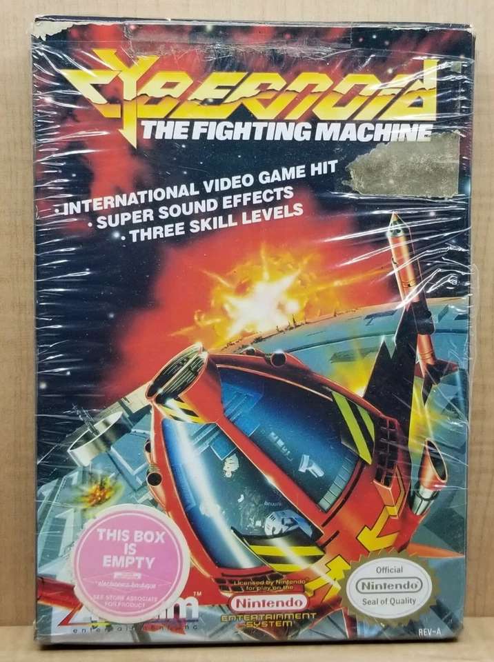 CYBERNOID THE FIGHTING MACHINE NES NINTENDO SEALED VINTAGE VIDEO GAME ACCLAIM - Image 3 of 4