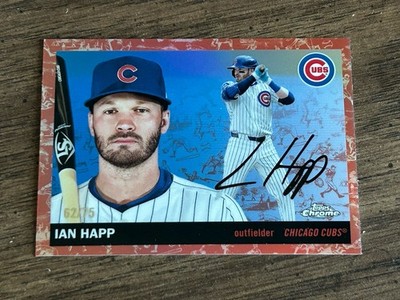 2025Topps Chrome Platinum Ian Happ #80 Rose Gold  /75 Chicago Cubs