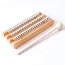 Energy Chimes Percussion Hand Bells: Trio 3 Tone Chime Music Instrument with ...