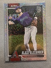 Blaze Alexander 2026 Topps #6 Arizona Diamondbacks Confetti