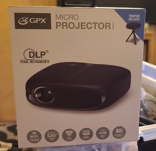 Portable micro projector DLP Texas instruments 1080p Wi-Fi NEW | eBay